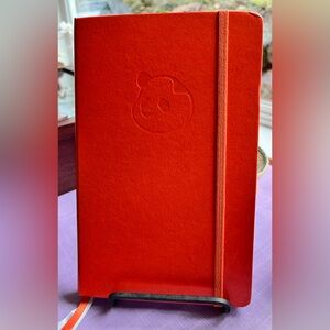 Panda Planner Notebook in Vibrant Orange with Daily Morning and Evening Review